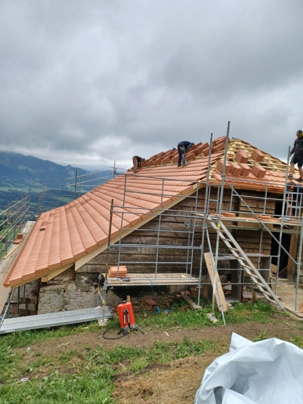 Toiture chalet sorens